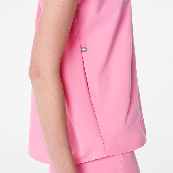 Women's Sunrise Pink Rafaela - Oversized Scrub Top™