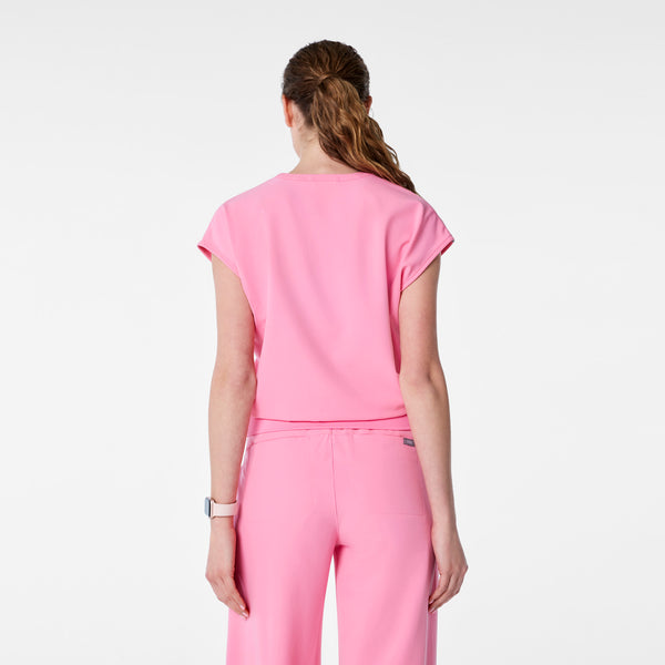 Women's Sunrise Pink Raleigh Relaxed - Scrub Top
