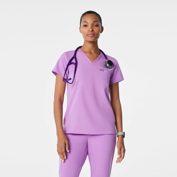 Women's Wild Iris Catarina -  Scrub Top™