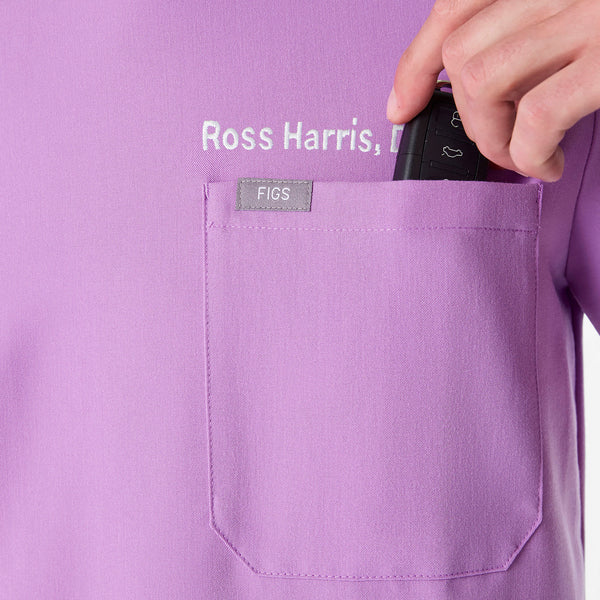 men's Wild Iris Chisec - Three-Pocket Scrub Top™