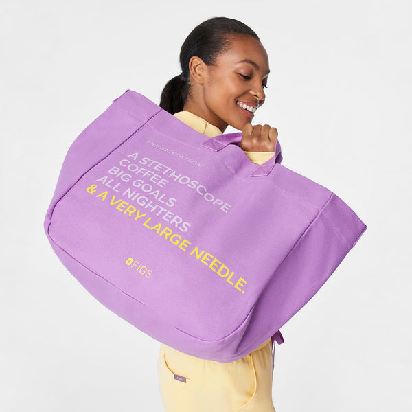 Wild Iris A Very Large Needle Tote