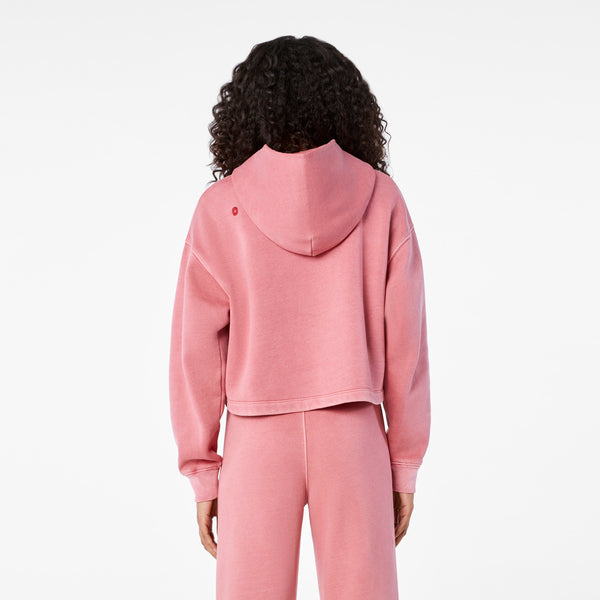 Women's Berrywood Hayden Vintage Wash Cropped - Hoodie Sweatshirt