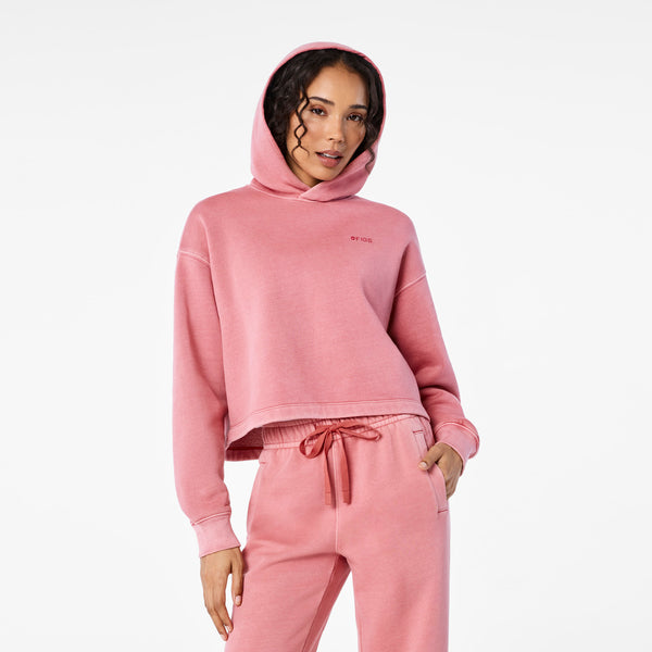 Women's Berrywood Hayden Vintage Wash Cropped - Hoodie Sweatshirt