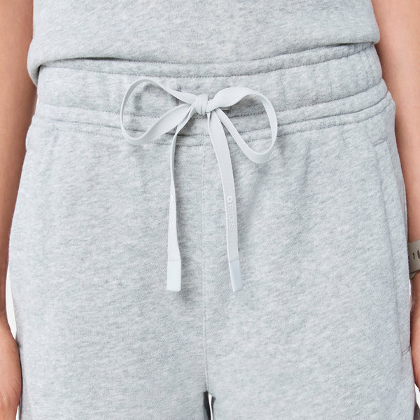 Women's Heather Grey Evelyn Sweatshorts