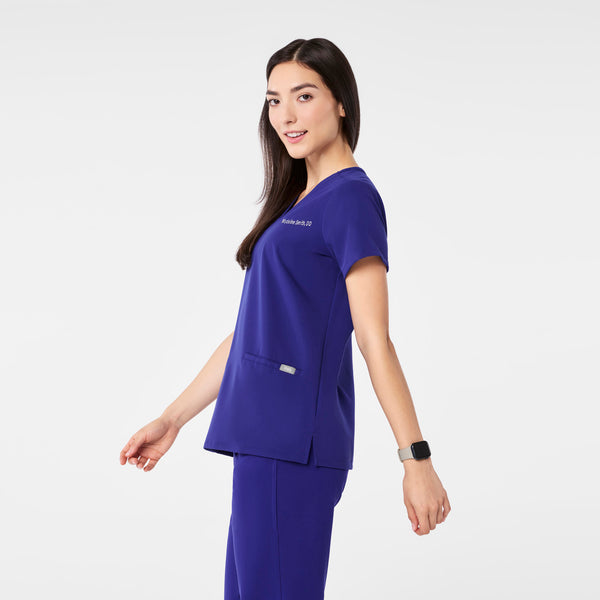 Women's Deep Royal Blue Casma -  Scrub Top™