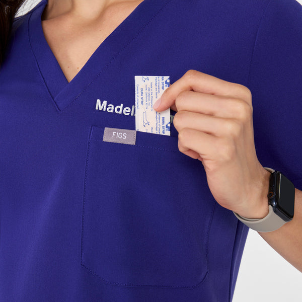 Women's Deep Royal Blue Catarina -  Scrub Top™