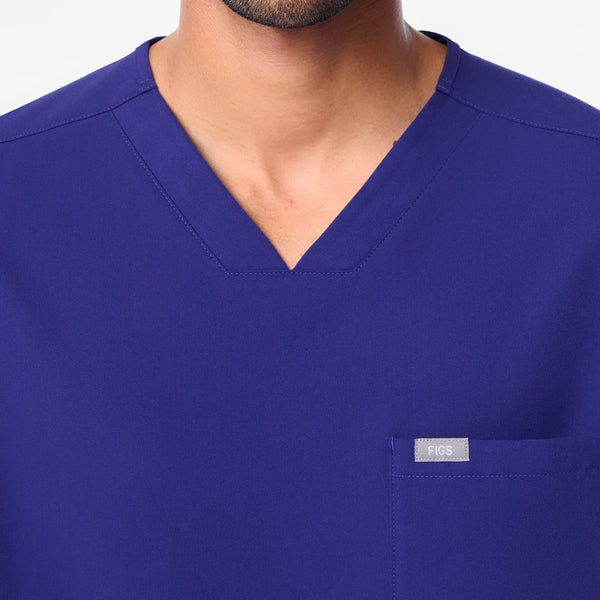 Men's Deep Royal Blue Chisec -  Scrub Top™