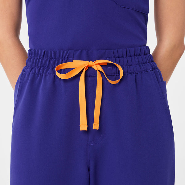 Women's Deep Royal Blue Dowa High-Rise Straight-Leg - Scrub Pant