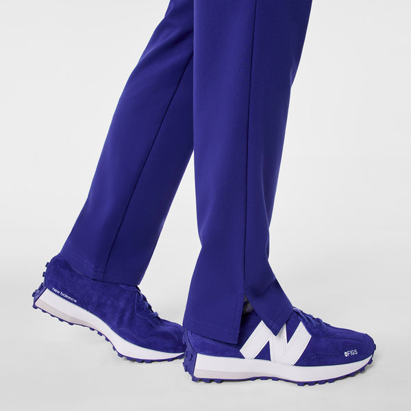 Women's Deep Royal Blue Dowa High-Rise Straight-Leg - Scrub Pant
