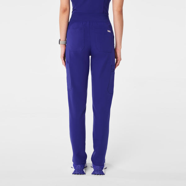 Women's Deep Royal Blue Yola High-Rise Slim  - Petite  Scrub Pant™