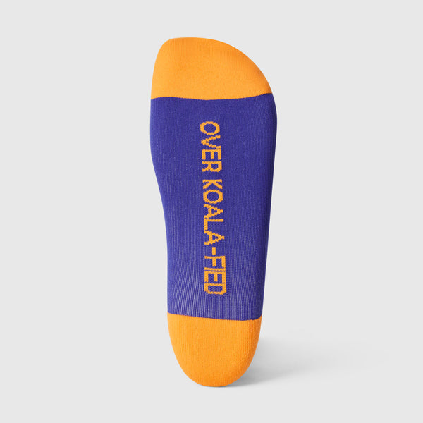 Unisex Deep Royal Blue Koala-fied - Compression Socks