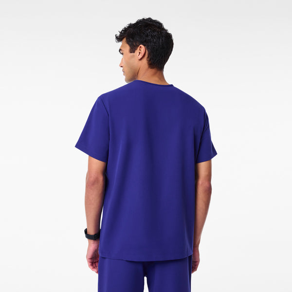 Men's Deep Royal Blue Leon -  Scrub Top™