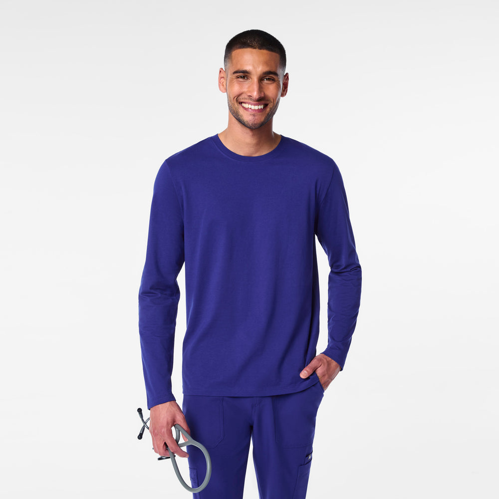 Men's Deep Royal Blue - Long-Sleeve Underscrub