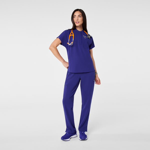 Women's Deep Royal Blue Montex Relaxed Scrub Top
