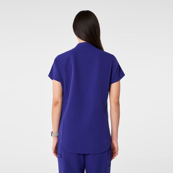 Women's Deep Royal Blue Montex Relaxed Scrub Top