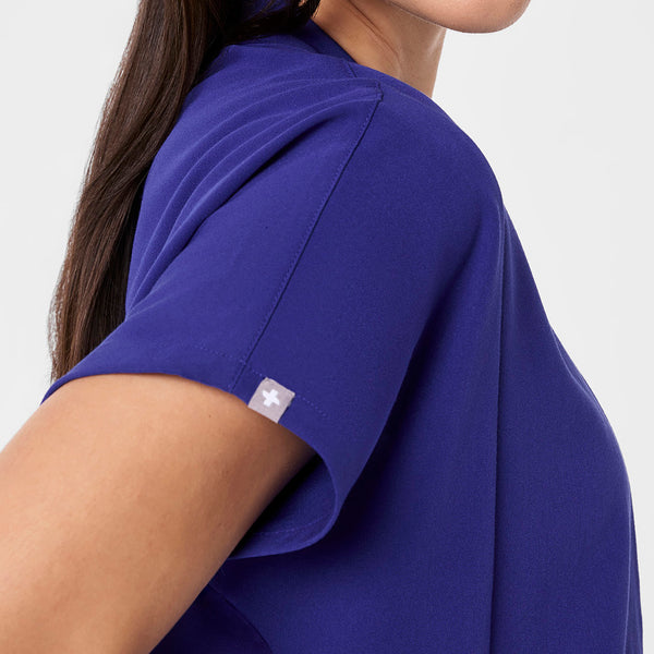 Women's Deep Royal Blue Montex Relaxed Scrub Top
