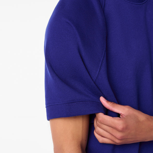 Men's Deep Royal Blue Elliot Short-Sleeve Sweatshirt