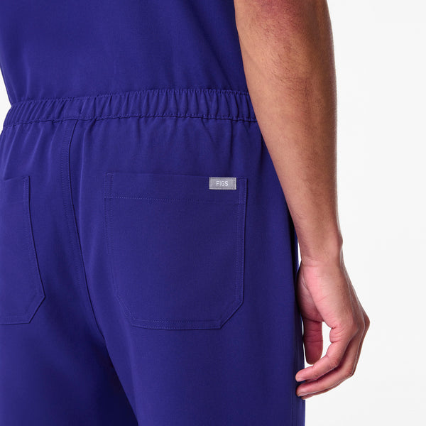 Men's Deep Royal Blue Pisco - Short Straight-Leg  Scrub Pant™