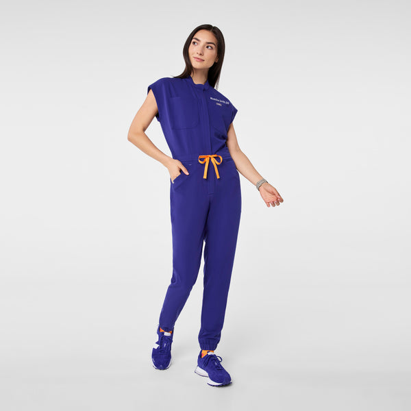 Women's Deep Royal Blue Rafaela Cargo - Petite ScrubJumpsuit™