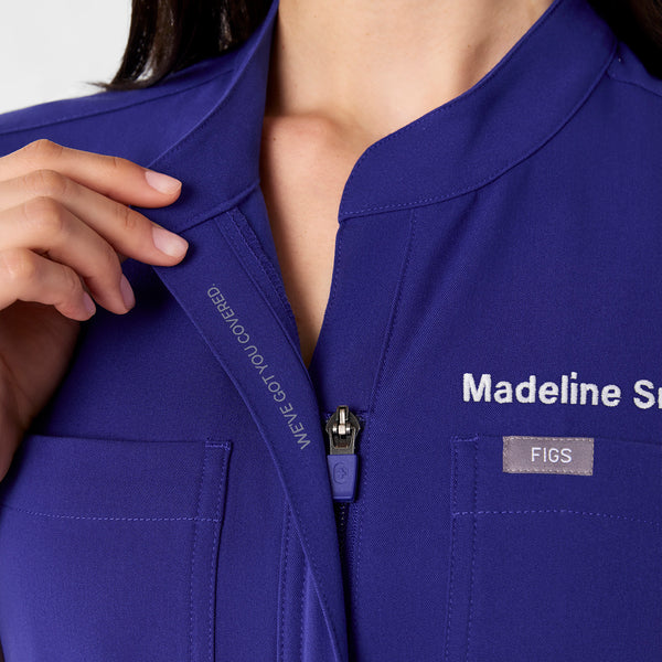 Women's Deep Royal Blue Rafaela Wide-Leg - ScrubJumpsuit™