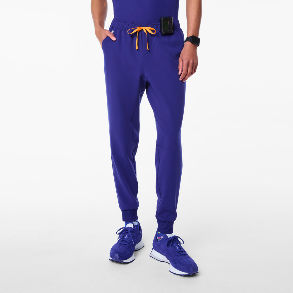 men's Deep Royal Blue Tansen - Short Jogger Scrub Pant™