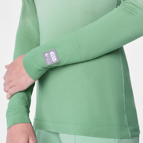 Women's Ombre Jade STAR WARS™ | FIGS Salta  - Long-Sleeve Underscrub