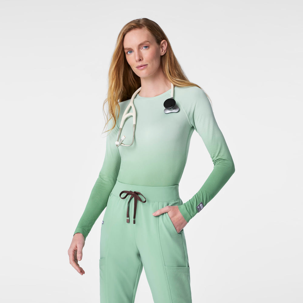 Women's Ombre Jade STAR WARS™ | FIGS Salta  - Long-Sleeve Underscrub