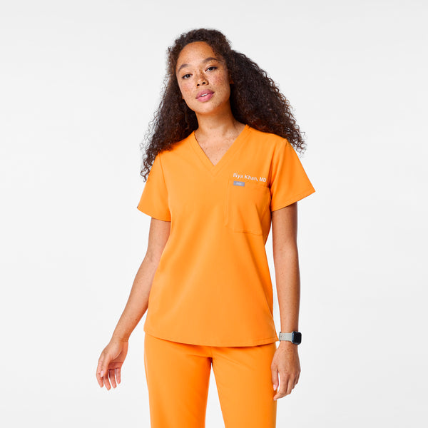 Women's Creamsicle Catarina Petite -  Scrub Top™