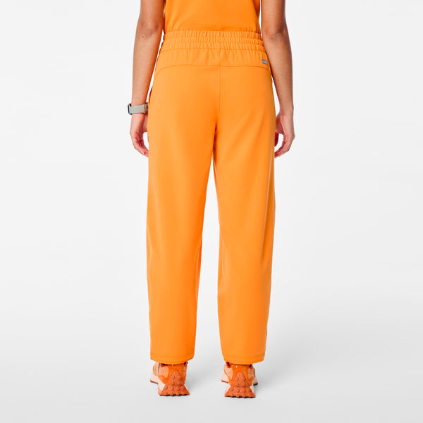 Women's Creamsicle Giuliana High-Rise Barrel-Leg - Petite Scrub Pant