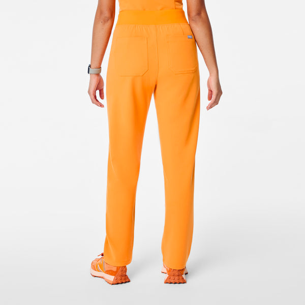 Women's Creamsicle Livingston High-Rise- Petite Straight-Leg Scrub Pant™