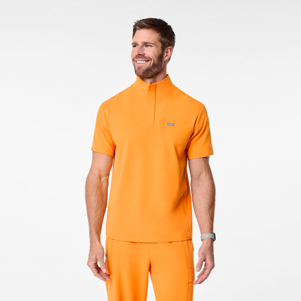 Men's Creamsicle Walden Mock-Neck - Scrub Top