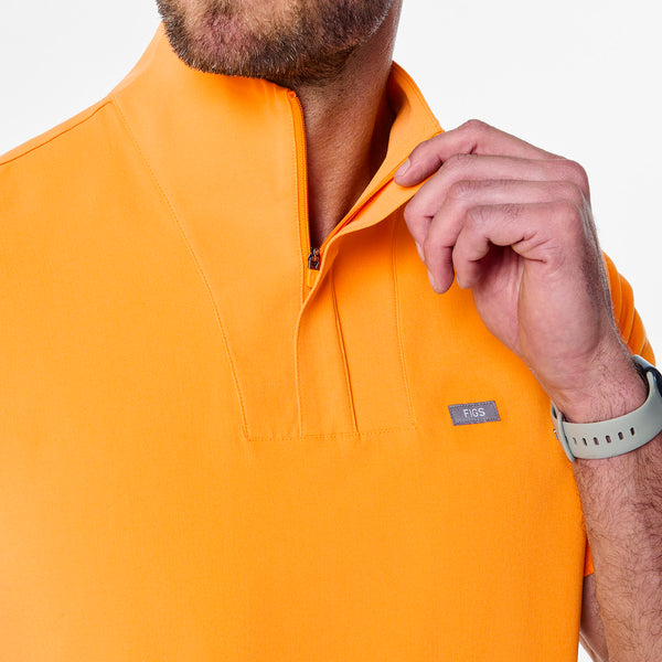 Men's Creamsicle Walden Mock-Neck - Scrub Top