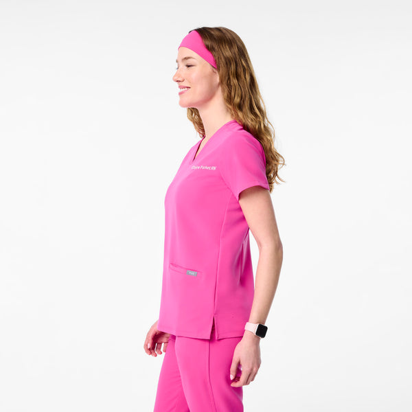 Women's Rapid Response Pink Casma -  Scrub Top™