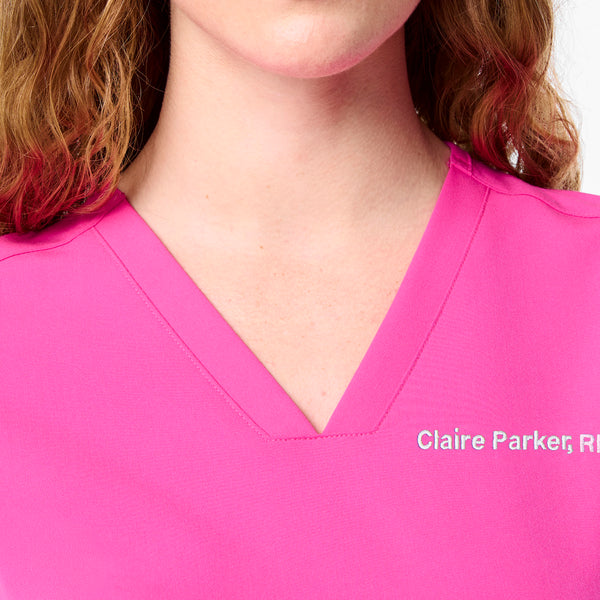 Women's Rapid Response Pink Casma -  Scrub Top™