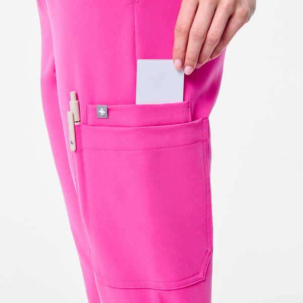 Women's Rapid Response Pink Dowa High-Rise Straight-Leg - Scrub Pant
