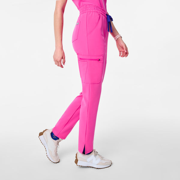 Women's Rapid Response Pink Dowa High-Rise Straight-Leg - Scrub Pant