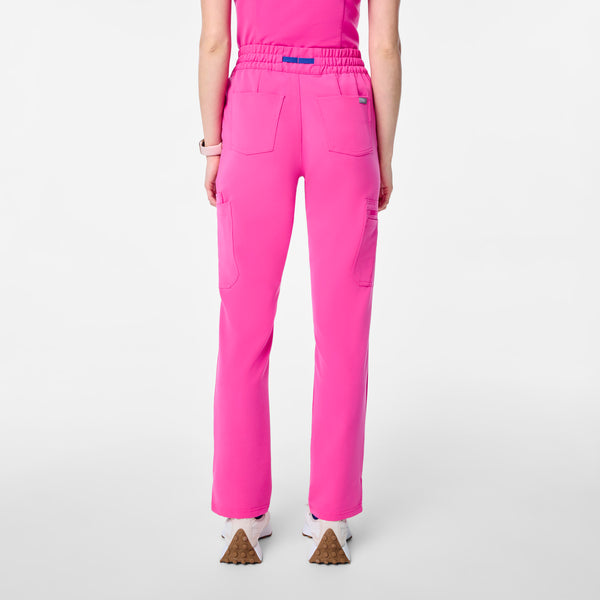 Women's Rapid Response Pink Dowa High-Rise Straight-Leg - Scrub Pant