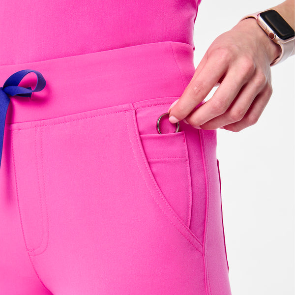Women's Rapid Response Pink Yola High-Rise Slim  -  Scrub Pant™