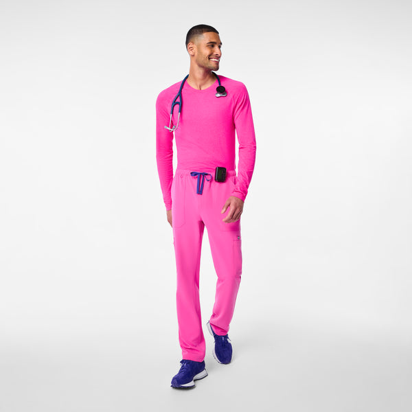 Men's Rapid Response Pink Makato Seamless - Long-Sleeve Underscrub