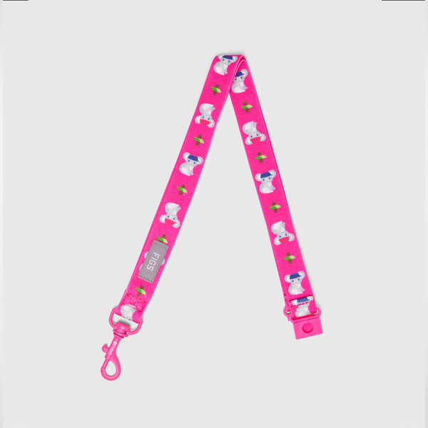 Rapid Response Pink Printed FIGS Lanyard