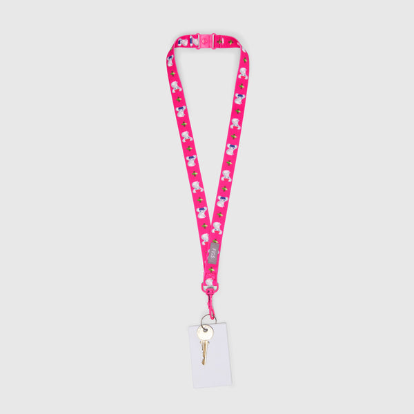 Rapid Response Pink Printed FIGS Lanyard