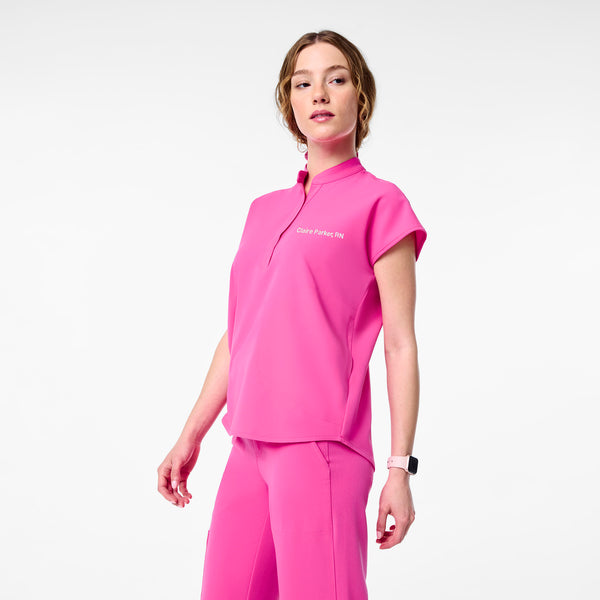 Women's Rapid Response Pink - Oversized Scrub Top™