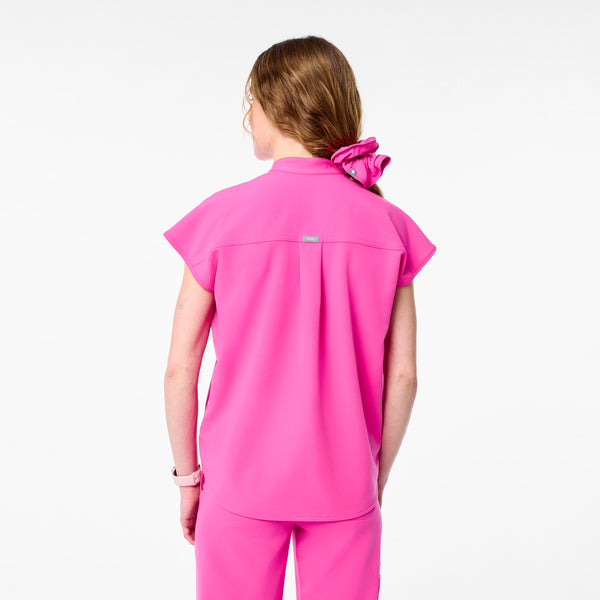 Women's Rapid Response Pink - Oversized Scrub Top™