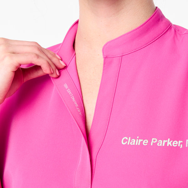 Women's Rapid Response Pink - Oversized Scrub Top™