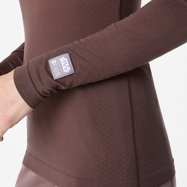Women's Ombre Smokey Taupe STAR WARS™ | FIGS Salta  - Long-Sleeve Underscrub