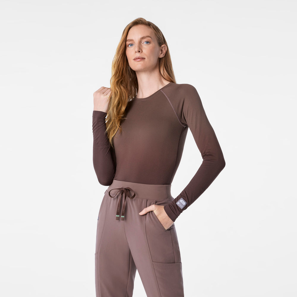 Women's Ombre Smokey Taupe STAR WARS™ | FIGS Salta  - Long-Sleeve Underscrub