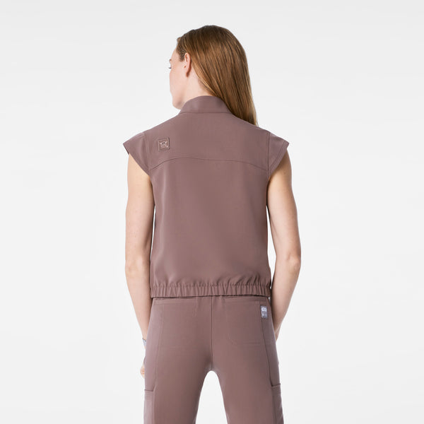 Women's Smokey Taupe STAR WARS™ | FIGS - Scrub Top