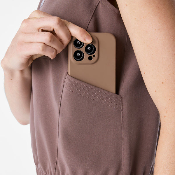 Women's Smokey Taupe STAR WARS™ | FIGS - Scrub Top