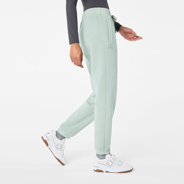Women's Soft Sage Hayden Vintage Wash - Jogger Sweatpants