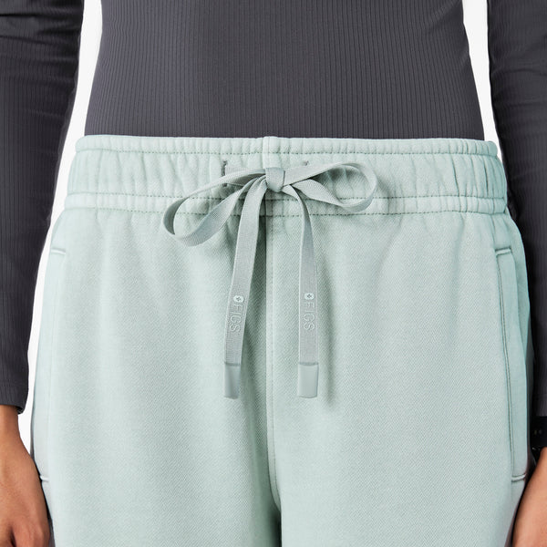 Women's Soft Sage Hayden Vintage Wash Wide-Leg - Sweatpant